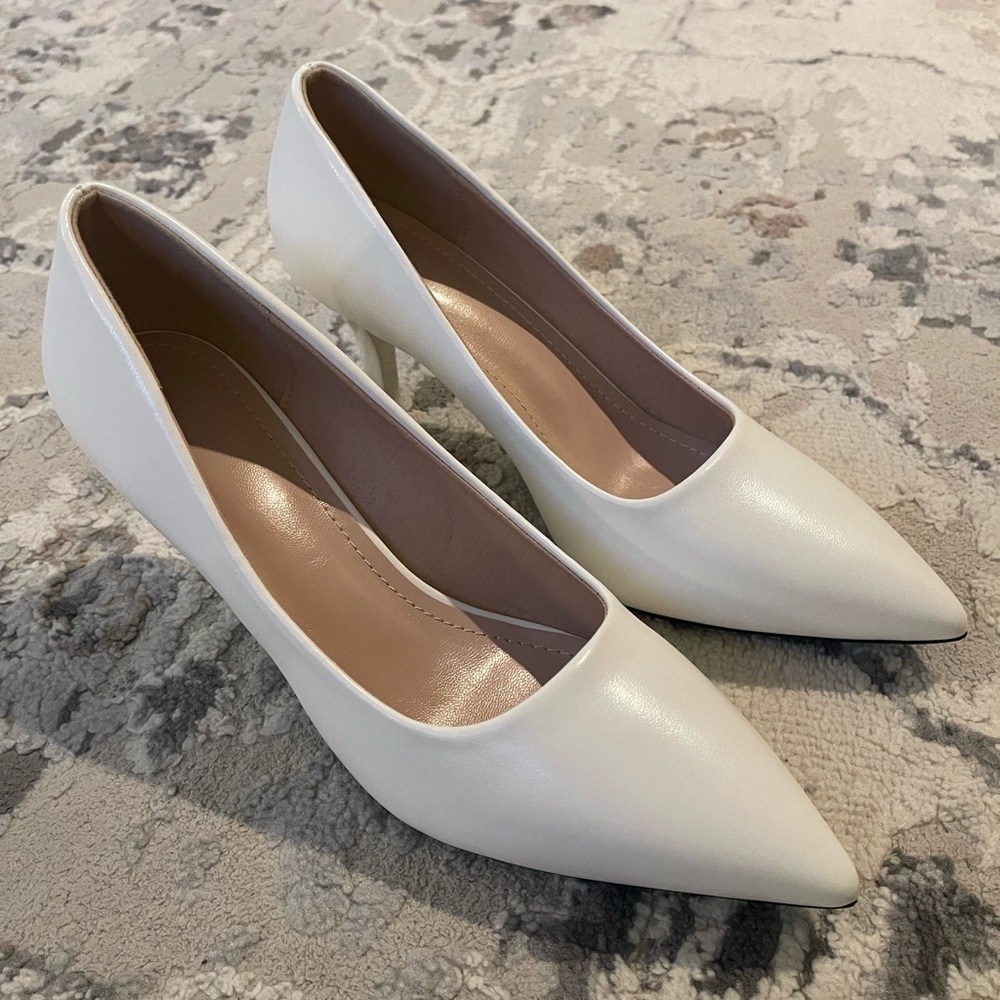 NEW White Pumps